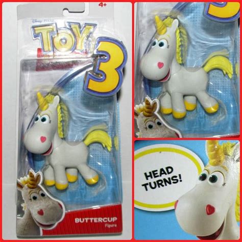 Disney Pixar Toy Story 3 Buttercup Unicorn Action Figure 2009 Rare