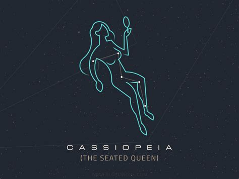 Constellations Cassiopeia By Csaba Gyulai On Dribbble