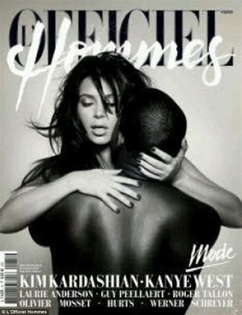 Kim Kardashian And Kanye West Pose Nude On The Cover Of French Magazine