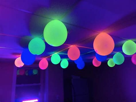 Amazonsmile Uv Blacklight Reactive Fluorescent Neon Party Balloons