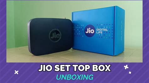 Jio Set Top Box Unboxing Youtube