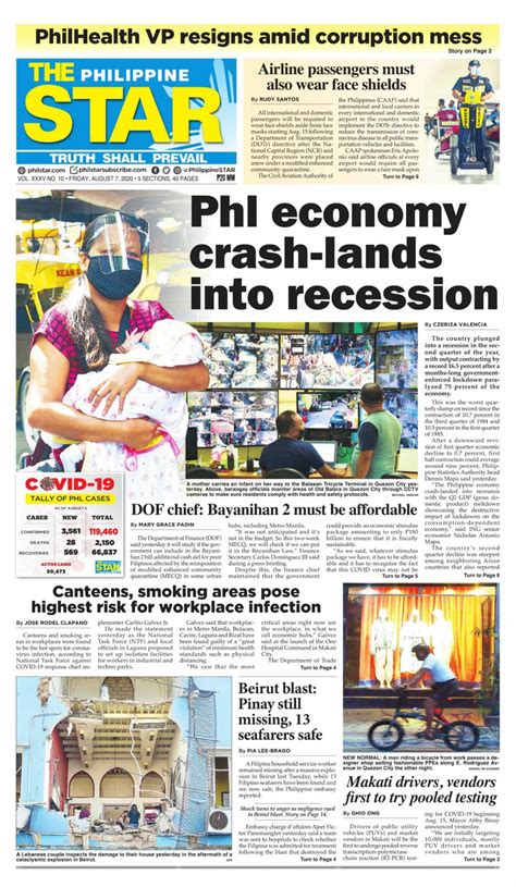 the philippine star august 07 2020 newspaper get your digital subscription