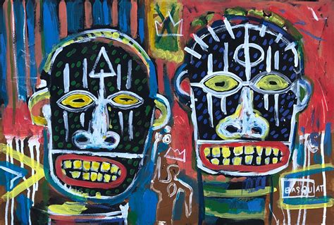 Sold Price Jean Michel Basquiat American 1960 1988 Oil On Paper