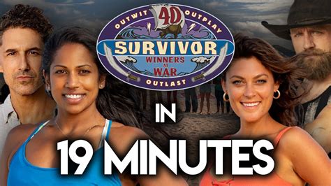 Survivor 40 Winners At War In 19 Minutes Youtube