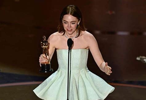 Emma Stone Gana El Oscar A Mejor Actriz Por Pobres Criaturas El Deber