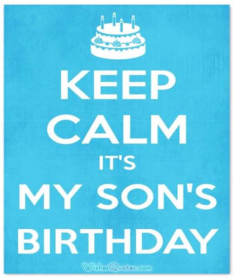 Birthday is a wonderful occasion to make your son feel special, appreciated and cared for. Amazing Birthday Wishes for Son By WishesQuotes