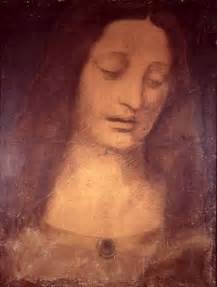Head Of Christ Leonardo Da Vinci As Art Print Or Hand Painted Oil