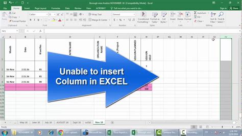 Insert New Worksheet Excel