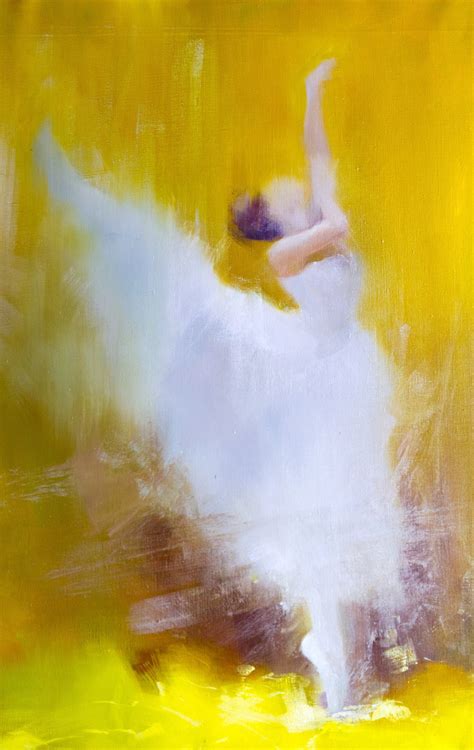 Large Ballerina Paintings From Ballet Series By Yuri Pysar Yuri Pysar