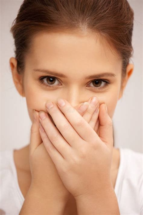 429 Teenage Girl Hand Over Mouth Stock Photos Free And Royalty Free