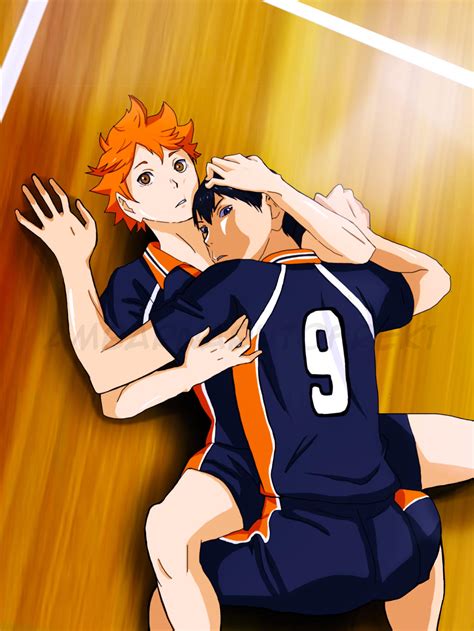 Haikyuu Hinata And Kageyama By Ambarnarutofrek1 On Deviantart