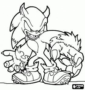 Check spelling or type a new query. Werewolf sonic color page | Lobo para colorir, Desenhos ...