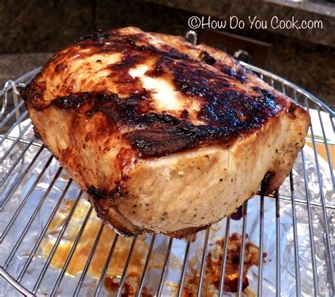 Succulent roasted pork loin prepared with a spice rub plus a this pork loin roast recipe creates a perfectly tender meat that is so full of flavor, and it take pork out of the oven; How Do You Cook.com: NuWave Oven Cuban-Style Pork Roast