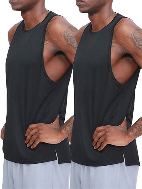Avamo Men Workout Vest Tank Tops Running Muscle Tank Exercise Gym