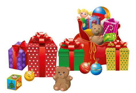 Christmas Presents Clipart Png Clipground