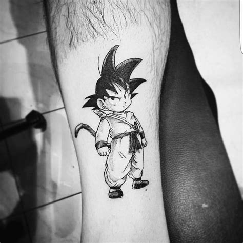 Dragon ball kid goku tattoo. Little Goku #tattoo by @orizon1 #goku #gokutattoo # ...
