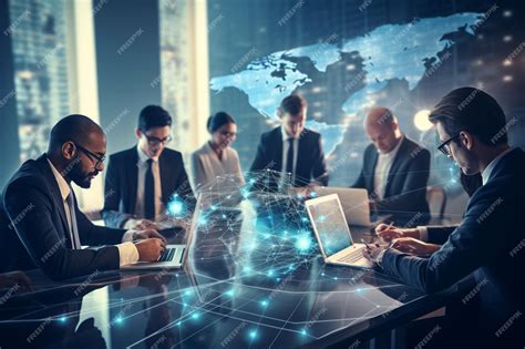 Premium AI Image | Remote Work Revolution Embracing Digital Culture