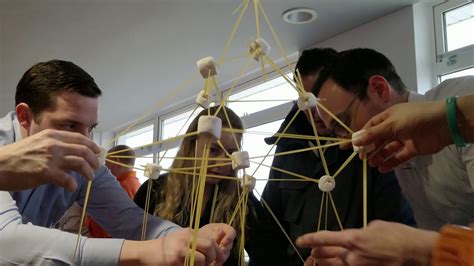 Spaghetti And Marshmallow Tower Challenge Youtube