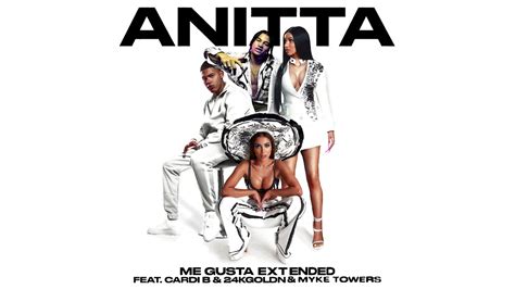 Anitta Me Gusta Extended Feat Cardi B 24kgoldn And Myke Towers Youtube