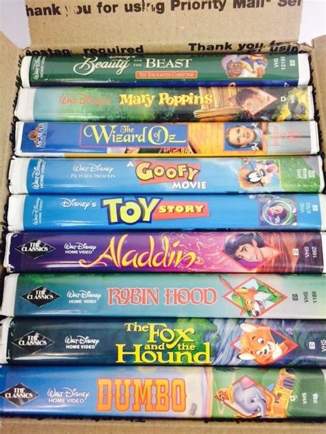 Disney Vhs Classic Lot Vhs Old Movies Vhs Movie Porn Sex Picture