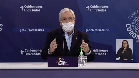 El plan comenzará el 4 de mayo, aunque desde este sábado se podrá salir a hacer deporte o pasear. Presidente Sebastián Piñera anunció el plan Paso a Paso - YouTube