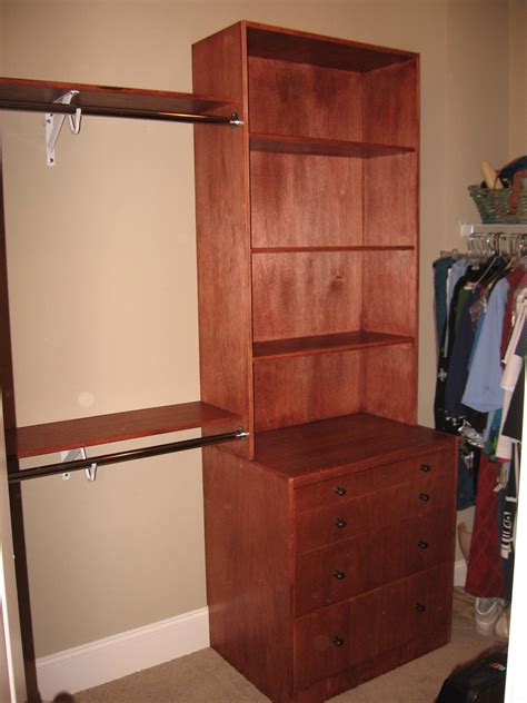 Custom Closet with Dresser and Cabinet - Ajax Custom Furniture