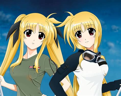 Anime Girl Twins Gambarku