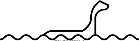 I hope you enjoy them as much as i enjoyed designing them. Loch Ness Monster Coloring Page Ultra Pages Clipart - Full ...