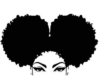 Pikpng encourages users to upload free artworks without copyright. Black Woman Afro Silhouette at GetDrawings | Free download
