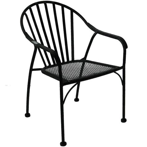 Wrought iron related posts black iron outdoor chairs. Black Wrought Iron Slat Patio Chair | Patio chairs, White ...