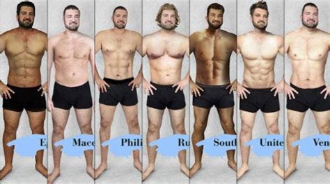 What Perfect Male Body Types Look Like Around The World Yourtango