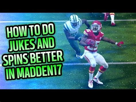 7:26 cookieboy17 55 261 просмотр. HOW TO PERFORM JUKES AND SPINS IN MADDEN 17 TO BREAK ...