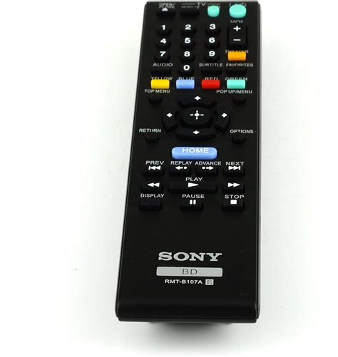 Generic Remote Control For Sony Blu Ray Dvd Player Remote