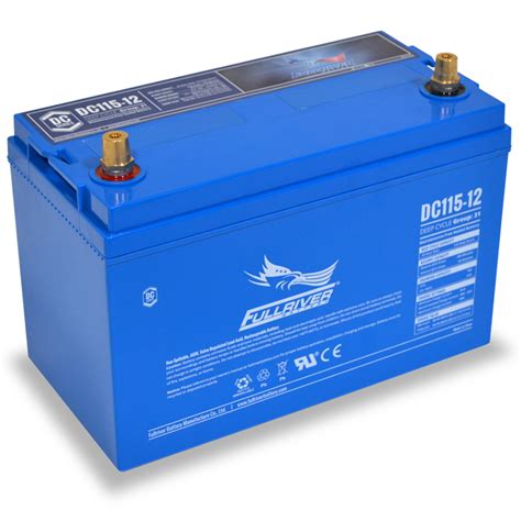 Fullriver Group V Ah Deep Cycle Agm Sealed Lead Acid Battery Ebay 3640