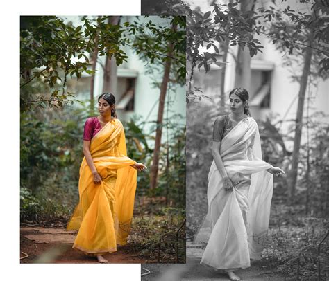 Saree Campaign Shoot For Via East Pooja Kiran On Behance