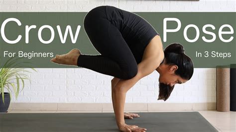 How To Do Crow Pose In 3 Steps For Beginners Yogbela YouTube