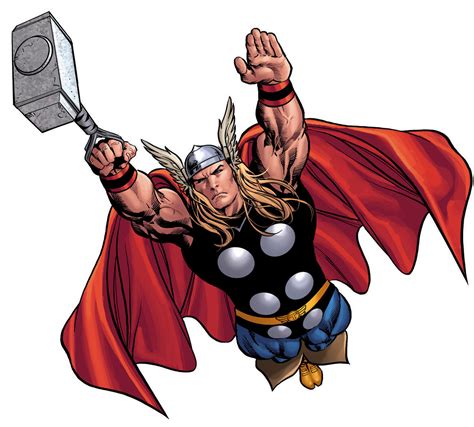 Coloriage Thor à imprimer