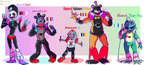 More Glamrock Animatronics Part 2 Fivenightsatfreddys Fnaf Oc Fnaf Fnaf Characters