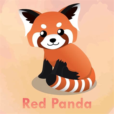 Premium Vector Illustration Of Cute Red Panda