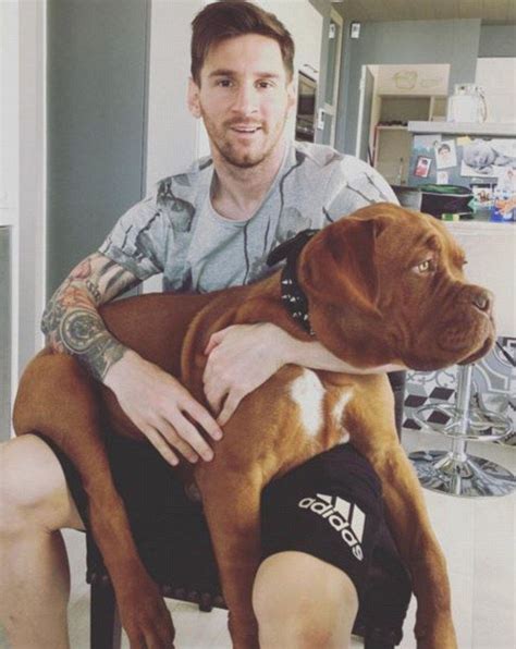 The evolution of lionel messi's dog, the massive dogue de bordeaux, shot to fame when he went from tiny pup to gigantic beast back in 2017. Lionel Messi's Argentinian girlfriend shows life after ...