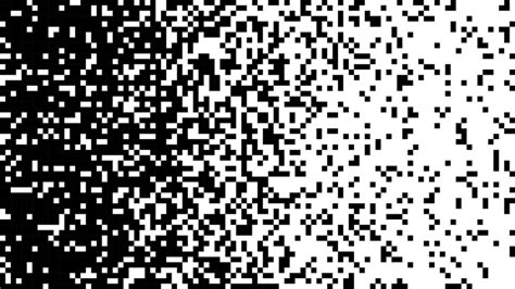 Premium Vector Black And White Random Pixels Pattern Shuffled Pixels