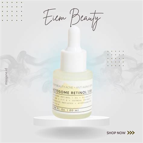 Jual Eiem Beauty Acne Anti Aging Serum Actosome Retinol Shopee