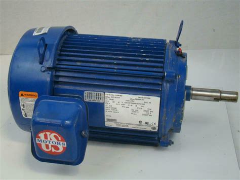 Us Motor Electric Motor Ph3 3hp 3540rpm 230460v 78039a G74260