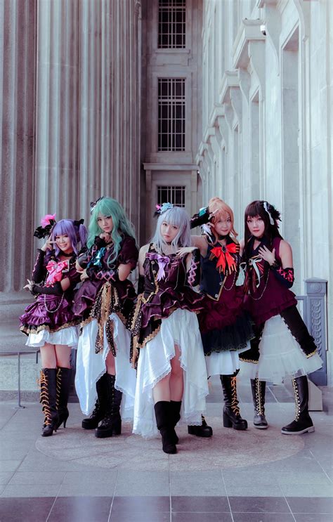 Shirokane rinko is a character from bang dream! Roselia Rinko / Bang Dream Roselia Shirokane Rinko Black ...