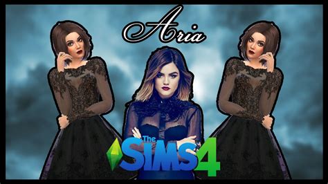 ♦ The Sims 4 Create A Sim Aria Montgomery Pretty Little Liars ♦
