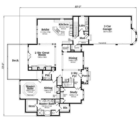 Traditional Style House Plan 4 Beds 45 Baths 4226 Sqft Plan 419