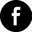 Round Black Facebook Fb Logo Icon Symbol  Citypng