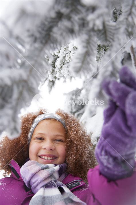 Children Playing In The Snow Royalty Free Stock Image Storyblocks
