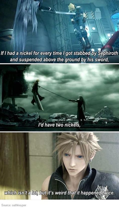 Final Fantasy 7 Remake PS4 10 Hilarious Cloud Strife Memes That Will