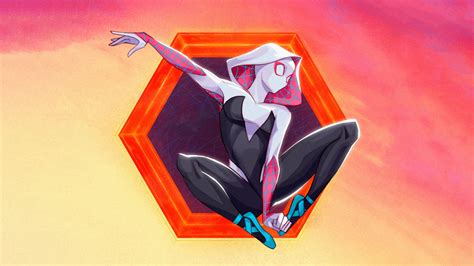 1024x576 Gwen Stacy In In Spiderman Across The Spider Verse 5k 1024x576